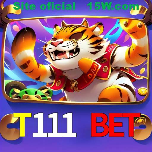 Imagem promocional da T111 Bet mostrando a plataforma e suas vantagens