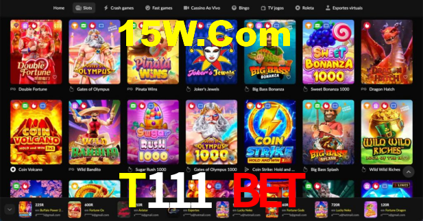 Premium Interface T111 Bet